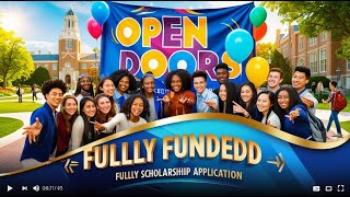 WHAT TO UPLOAD AS AN UNDERGRADUATE FOR OPEN DOORS FULLY FUNDED SCHOLARSHIP  2024 [upl. by Judi]