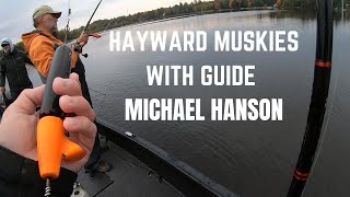 HAYWARD MUSKIES with GUIDE MICHAEL HANSON [upl. by Leilah646]