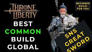 The Best SNS GREATSWORD build for Global EARLY BUILD GREEN [upl. by Lewap]