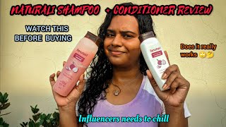 NATURALI SHAMPOO amp CONDITIONER REVIEW IS IT REALLY WORTH THE HYPE DOES IT REALLY WORK👍🏾🙄👎🏾 [upl. by Nomma]