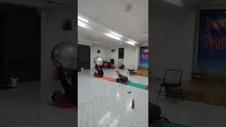 Yoga for weight reductionyoga with ball shorts viralvideo video viral [upl. by Loise30]