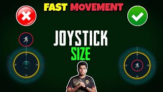 New Joystick Trick For 2x FAST MOVEMENT 😱 Fast Movement Speed Trick Jiggle Master Movement PUBG [upl. by Justinn]