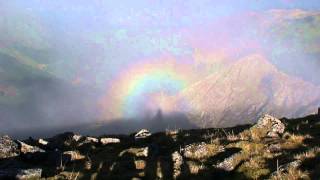 Brocken Spectre on Sgorr Dhonuill [upl. by Aikim]