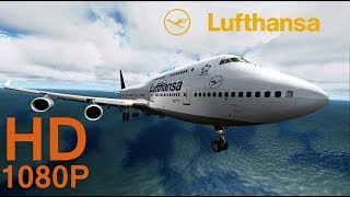 【FSX】Movie  Lufthansa in 30 sec  FullHD 1080 P [upl. by Heigl]