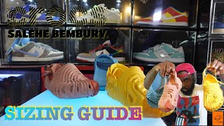 SALEHE BEMBURY CROC SIZING GUIDE [upl. by Johannes]