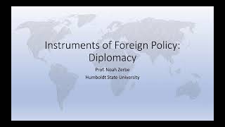 Diplomatic Tools of Foreign Policy [upl. by Inerney]