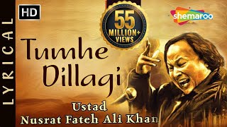 Tumhein Dillagi Bhool Jani Paray Gi  Nusrat Fateh Ali Khan  Lyrical Qawwali  Shemaroo Punjabi [upl. by Kial]