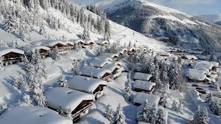 Zillertal Arena birdseye view [upl. by Aserehs]