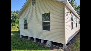 THE LOUISIANA HOUSE Finishing things up Window is done Packing the trailer Cleaning Mowing [upl. by Dupuy]