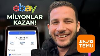 eBay ve Temu Dropshipping 2025 100£ Kazanma Yöntemi [upl. by Epuladaug338]