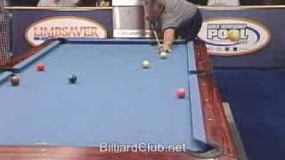 Pro Billiards  2003 US Open 9Ball Champ Hall v McCready [upl. by Ahsinel]