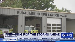 Knox County Rural Metro preps for emergency calls due to storms [upl. by Cott]