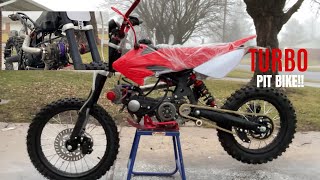 INTRODUCING THE TURBO PIT BIKE [upl. by Nae464]