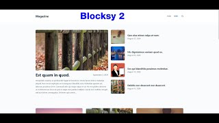 Blocksy 2 How to Create an Incredibly Easy Magazine Layout [upl. by Ueih]