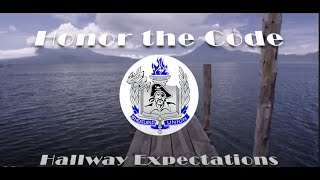 WUHS Hallway Expectations  HONOR THE CODE [upl. by Nilyarg]