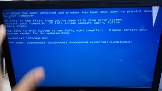 Fixed The bios in this system is not fully ACPI compliant [upl. by Georges298]