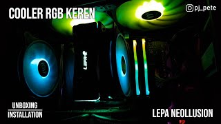 Cooler RGB Keren Minimalis yang jarang direview  Lepa Neollusion [upl. by Eillor]