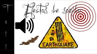 Terremoto  Efecto de sonido [upl. by Pogah]