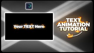 TEXT ANIMATION \  alight motion tutorial  Part 2 [upl. by Yelra]