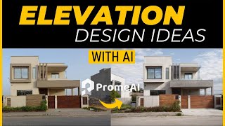 Redesign your House Exterior Elevation with AI [upl. by Guilbert]