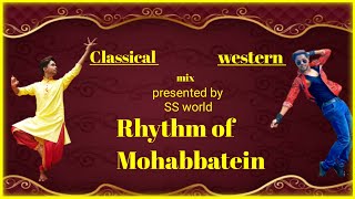 Rhythms of Mohabbatein Instrumental  Performer by  Subhojeet Shaw  ClassicalWestern mix 2021 [upl. by Celia114]