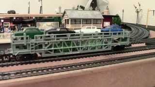 Longest Car Transport Train Ever  Stop Your Triang Wobble amp Hymek Mayhem Hornby Triang [upl. by Ateekan586]