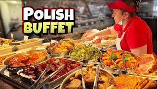 LARGEST All You Can Eat TRADITIONAL Polish Food Buffet in America  Foods to Eat Before You Die 67 [upl. by Tuppeny]