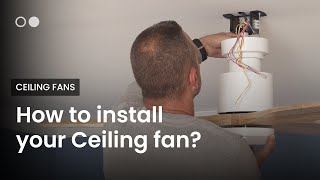 How to install your Ceiling fan  Ledkia [upl. by Adigun]