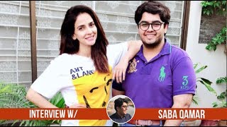 Interview with Saba Qamar  Hindi Medium  Baaghi  Vidya Balan [upl. by Theona428]