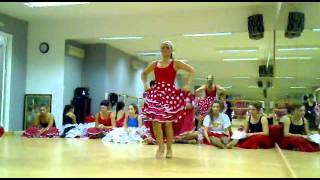 TANGUILLOS DE CADIZ BAILE EXAMEN [upl. by Halyahs706]