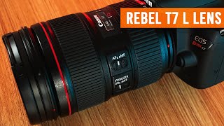 Canon Rebel T7 lens upgrade photos Canon 24105 F4 [upl. by Ree]