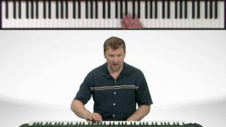 Major Scales How to Play F Major Scale on Piano Right and Left hand [upl. by Yemaj804]