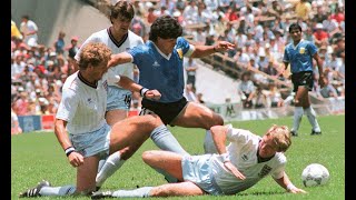 Argentina vs England  MEXICO 86  FIFA World Cup QuarterFinal [upl. by Norad]