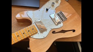 Squier by Fender Classic Vibe 70s Telecaster Thinline [upl. by Fiertz]