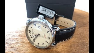 4K Review amp unboxing Zeppelin 76565 series LZ127 watch [upl. by Mccourt508]