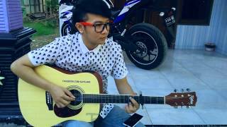 Chomel amp Jumali SanoTri Kau Yang Bertanda  Nathan Fingerstyle [upl. by Ecargyram772]