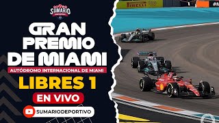 EN VIVO GRAN PREMIO DE MIAMI  PRÁCTICAS LIBRES 1 F1 [upl. by Stalder]