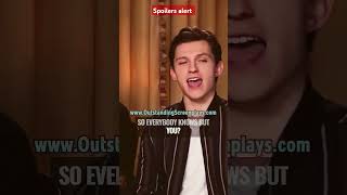 Spoilers spiderman marvel peterparker youtubeshorts viralvideo tonystark avengers [upl. by Arutak]