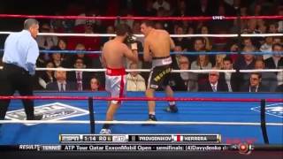 Ruslan Provodnikov vs Mauricio Herrera [upl. by Asenad]