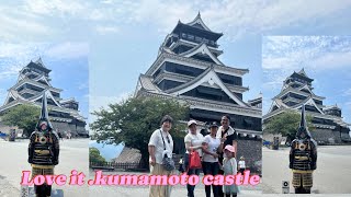 KUMAMOTO PERPETUAL CASTLE VIEWING 2024 travel japan familyvlog [upl. by Neveda]