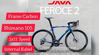 JAVA FEROCE 2  Roadbike 22 Speed [upl. by Eitirahc]