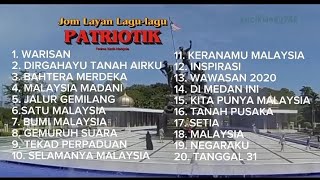 Kompilasi Lagu Patriotik  Warisan Keranamu Malaysia Madani Tekad Perpaduan Negaraku Merdeka [upl. by Ttoille441]