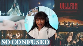 Reacting To PIXY KARMA Bewitched Addicted and Vilain MV for the first time [upl. by Endor]