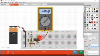 Fritzing Simulate circuitpart2new V102——Potentiometer DiodeBJTMOSFETNAND gate [upl. by Gil]