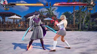 Alisa Vs Jun 1 [upl. by Ahseiat]