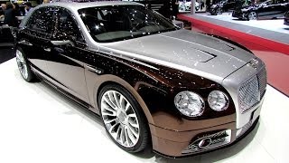 2014 Bentley New Flying Spur by Mansory  Exterior Walkaround  2014 Geneva Motor Show [upl. by Attenauqa]