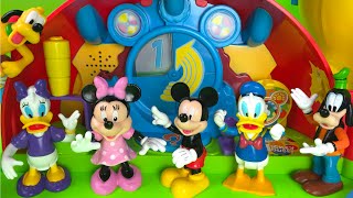 Mickey Mouse Clubhouse Playset Minnie Mouse Pluto Daisy Donald Duck Guffy from Disney Junior [upl. by Sorilda913]