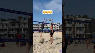 SNEAKING it past the Blocker🏐🤫 beachvolleyball volleyball volleyballworld volleyballplayer [upl. by Jamima]