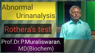 Rotheras test Muralis Simplified Biochemistry [upl. by Iramohs]