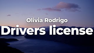 Olivia Rodrigo  drivers license LetraLyrics  Official Music Video [upl. by Laurel607]